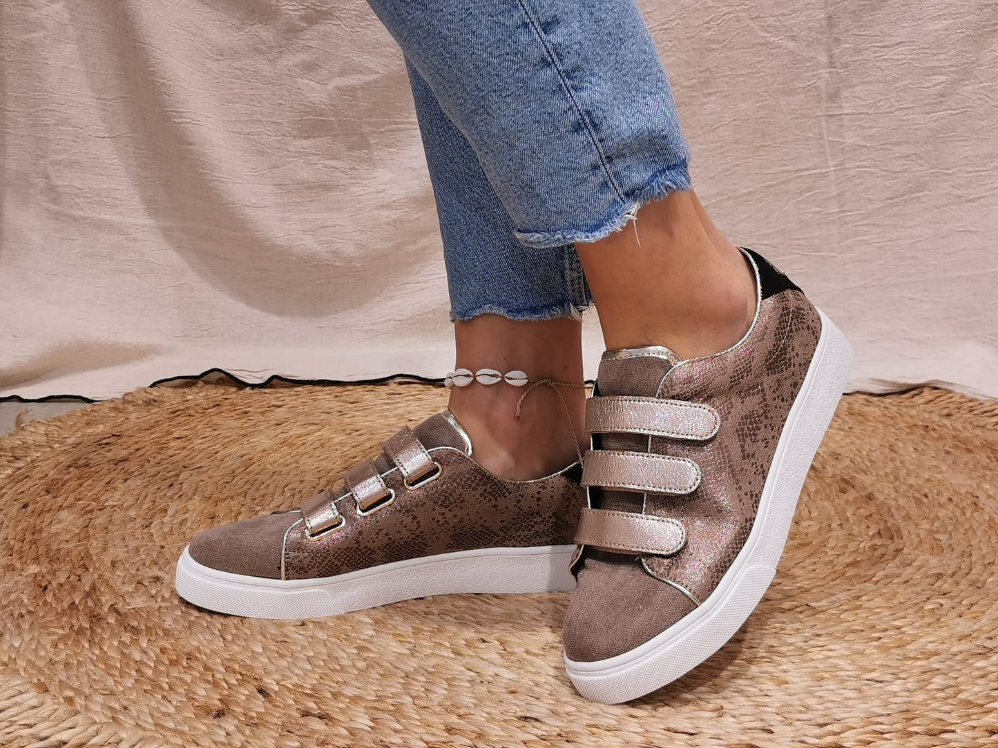 Basket scratch taupe
