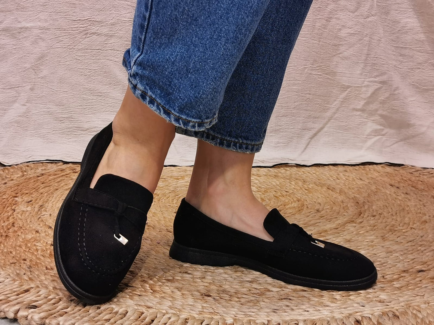 Mocassin souple noir