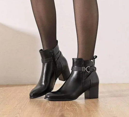 Bottines élégantes noires