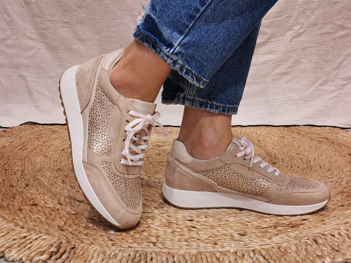 Basket confortable nude